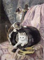Ronner, Henriette - cats